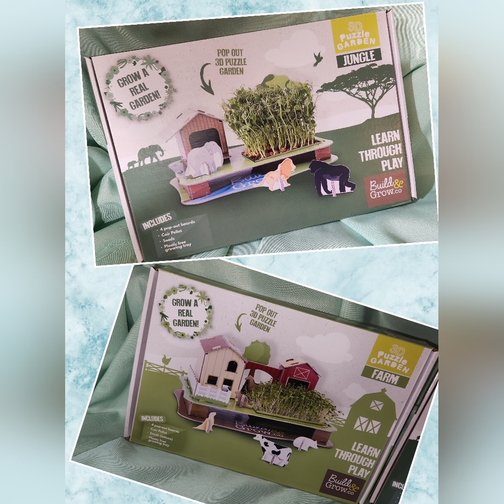 2 Build & Grow Your Own Gardens Bundle